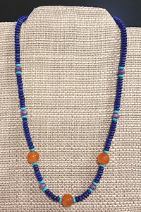 Lapis and Carnelian Necklace 
