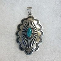 Pendant with Turquoise, medium 