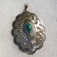 Pendant with Turquoise, large 