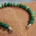 Malachite, Turquoise and Serpentine Magnet Bracelet - BRM748V