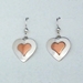Earrings-Double Hearts - TER821-DH