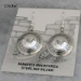 Sterling silver Mimbres earrings, Cricket design, with wires.