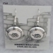 Sterling silver Mimbres earrings, Fish design, with wires.