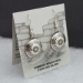 Sterling silver Mimbres Earrings, 5/8 inch size, dome style, wires-SunFlower design