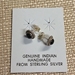 Earrings-Black Onyx, posts - 1407-OX