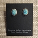 Earrings-Turquoise posts - 1453OV