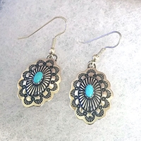 Earrings with Turquoise 