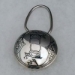 Sterling silver keyring with Mimbres Antelope design.