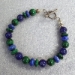 Lapis and Malachite Toggle Bracelet - BRT7472