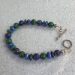 Lapis and Malachite Toggle Bracelet - BRT7472
