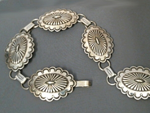 Navajo Concha Link Belt