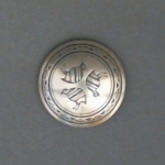 Pin-1" size pin, pins, sterling, silver, wholesale, American, USA