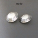 Sterling Silver Mimbres Earrings, post or clip, Border design, wholesale