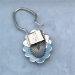 Navajo Concha Keyring, back view