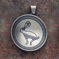 Pendant-1 1/2" dish pendant, pendants, sterling, silver, wholesale, American, USA