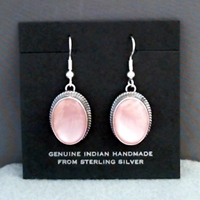 Earrings-Pink Shell 