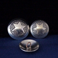 Buttons, 1-inch Star #B09 