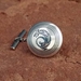 Sterling silver tie tack with Mimbres Lizard design.