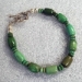 Turquoise Bead Toggle Bracelet - BRT7802ZG