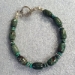 Turquoise Bead Toggle Bracelet - BRT7802Zss