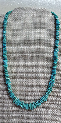 Turquoise Nugget Necklace 