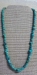 Turquoise Nugget and Heishi Necklace - NL45Z