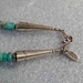 Turquoise Nugget and Heishi Necklace - NL45Z
