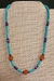 Turquoise and Carnelian Necklace - NL80T4