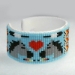 Bracelet, 1 1/8" wide - 578D