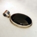 Onyx Bead Necklace and Pendant - 966NL