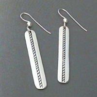Earrings-Sterling Dangle 