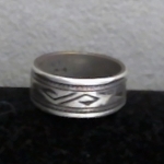 Hopi Bird Band Ring-wide 