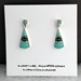 Earrings-Turquoise Inlay - 829Z-TCOJ