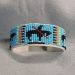 Bracelet, 1" wide 