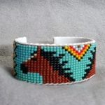 Bracelet, 1" wide 