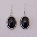 Earrings-Black Onyx - 511ER-OX