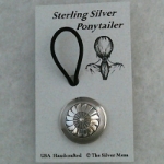 Ponytailer-1" size hair, accessories, ponytail, sterling, silver, Mimbres, American, USA, wholesale
