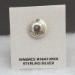 Sterling silver Mimbres tie tack, 5/8 inch size.