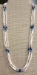 Turquoise, Moonshell, Cebu and Lapis Necklace - NL10X