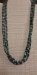 Violet Oyster Shell and Turquoise Necklace - NL15A