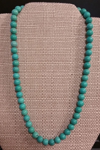 Turquoise Bead Necklace 
